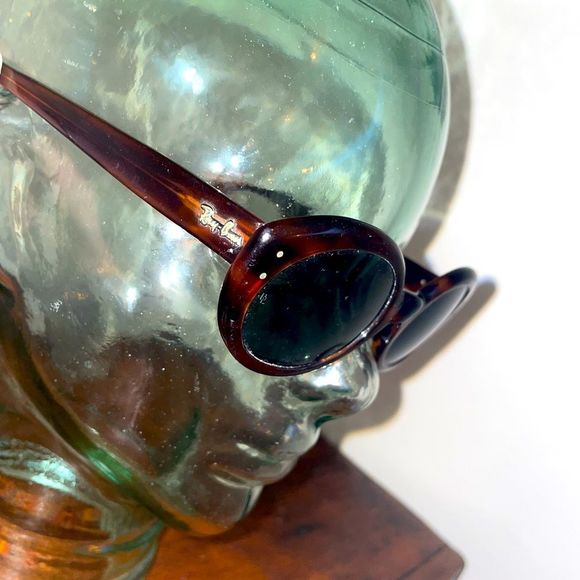 Vintage B&L Ray Ban Sunglasses Round Oval - Picture 3 of 8
